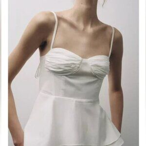 Zara Bustier top - S